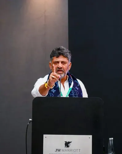 शिवकुमार का KPCC बैठक में संबोधन