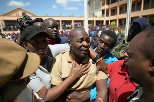 School Dormitory Fire In Kenya