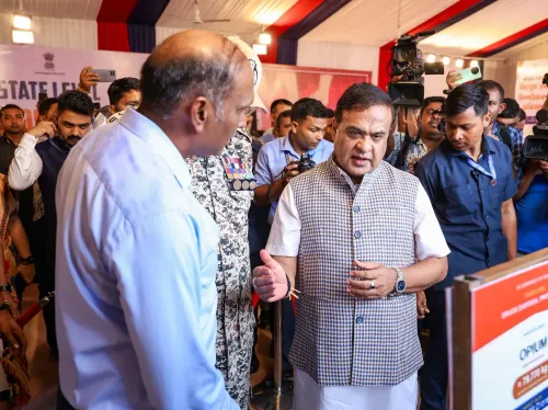 हिमंता बिस्वा सरमा ने गुवाहाटी में नशा विरोधी अभियान का जायज़ा लिया