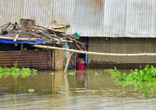 Morigaon: Normal life disrupted as flood hits Assam