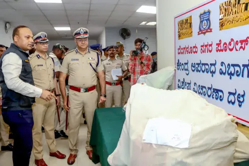 बेंगलुरु पुलिस आयुक्त की प्रेस कॉन्फ्रेंस: ₹28 करोड़ की संपत्ति ज़ब्त