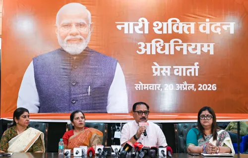 New Delhi: Virendra Sachdeva Speaks at Media Event