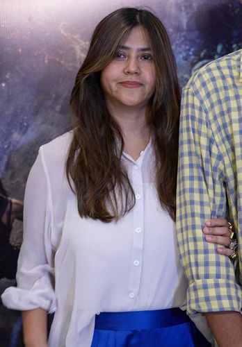 Mumbai: Ekta Kapoor spotted in Juhu