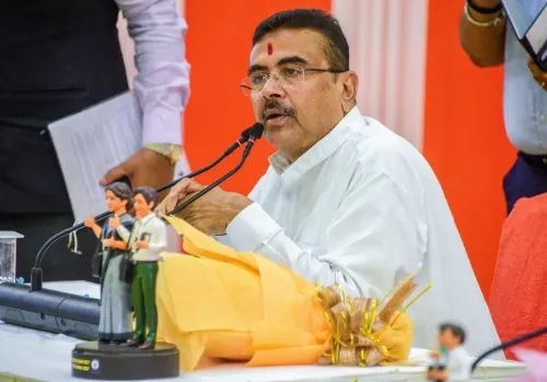 नबान्ना में जनगणना सम्मेलन की अध्यक्षता करते सुवेंदु अधिकारी