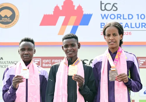 बेंगलुरु: टीसीएस वर्ल्ड 10K रन