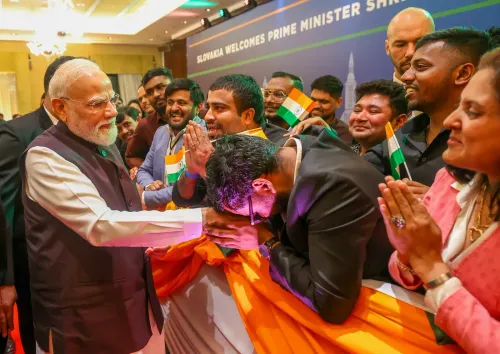 Bratislava: PM Modi receives warm welcome