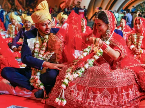 नई दिल्ली में सामूहिक विवाह समारोह