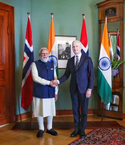 ओस्लो में मोदी और स्टोरे की ऐतिहासिक मुलाकात