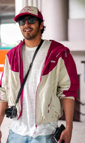 Mumbai: Ahaan Panday spotted at Airport