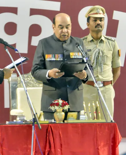 Patna: Syed Ata Hasnain inaugurated as the Governor of Bihar