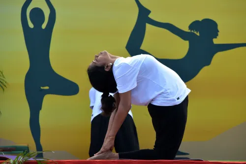 Colombo: Participants perform yoga on International Yoga Day