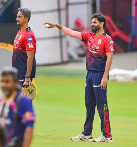Guwahati: Rajasthan Royals and Royal Challengers Bengaluru Training Session