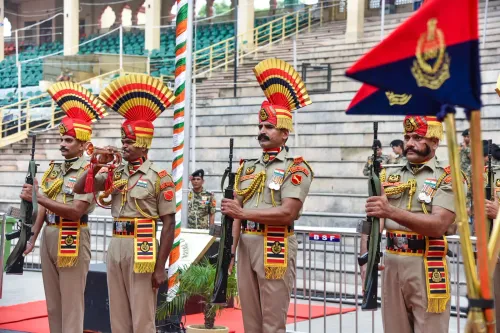 Amritsar: BSF celebrate I-Day at Attari-Wagah border