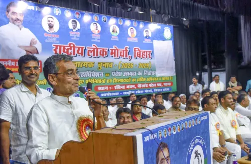 कुशवाहा का पटना सम्मेलन में संबोधन