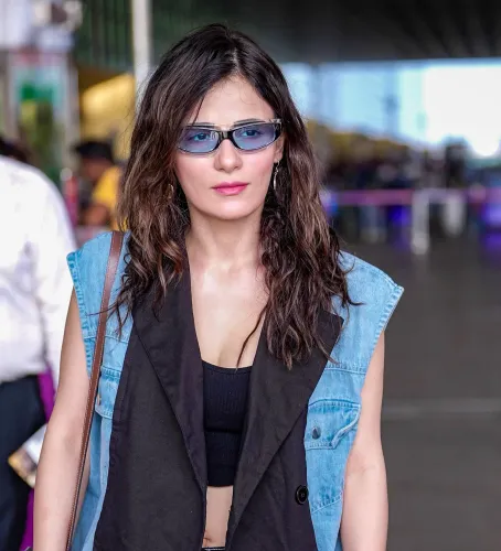 Mumbai: Radhika Madan spotted at airport