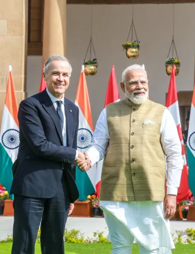 New Delhi: Meeting Between PM Modi and Canadian PM Mark Carney