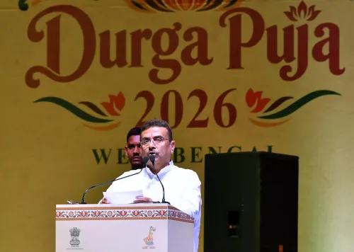 Kolkata: CM Suvendu Adhikari Attends Bijoya Sammilani