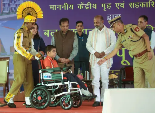 New Delhi: Bandi Sanjay Kumar lays foundation stone for new CISF Headquarters building