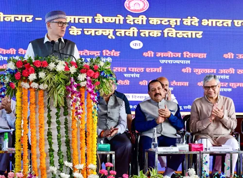 Jammu: Extended Jammu-Srinagar Vande Bharat Express Flagged Off