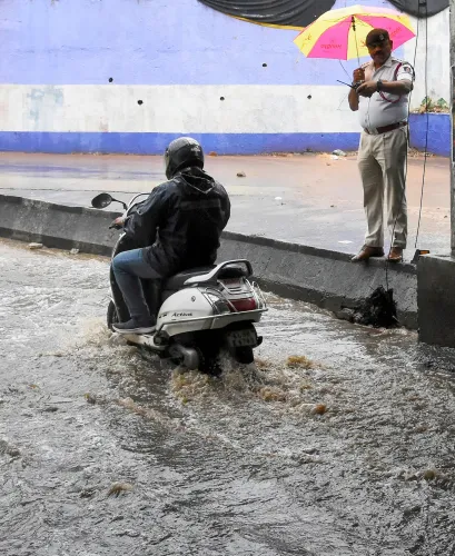 Bengaluru: Rain in the city