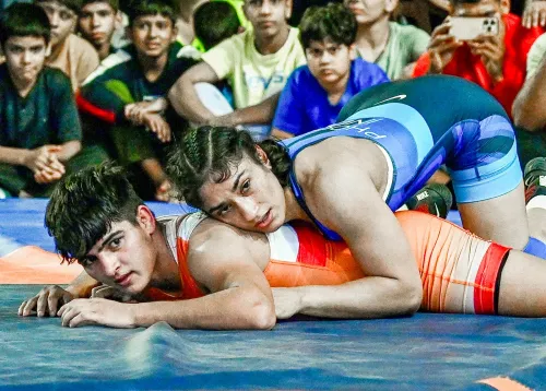 New Delhi: Vinesh Phogat competes in Asian Games 2026 trials