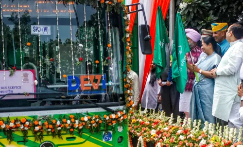 New Delhi: Flagging off of 200 electric buses