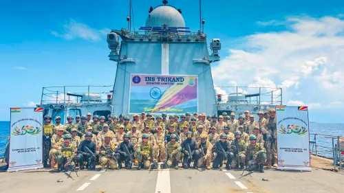 Praslin: Joint Military Exercise Between India and Seychelles
