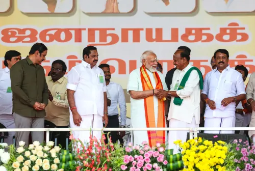 Madurai: PM Modi Speaks at Public Gathering