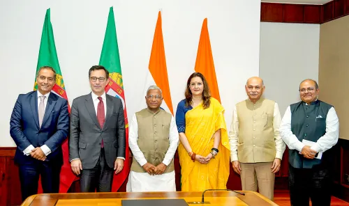 New Delhi: Delegation from Portugal's Parliament Engages with RS Deputy Chairman Harivansh