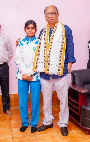 Jiribam: Chief Minister Yumnam Khemchand Singh Engages with Kickboxing Association Officials