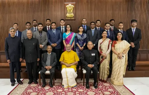 New Delhi: Vice-President Engages with IPS and IFoS Trainees