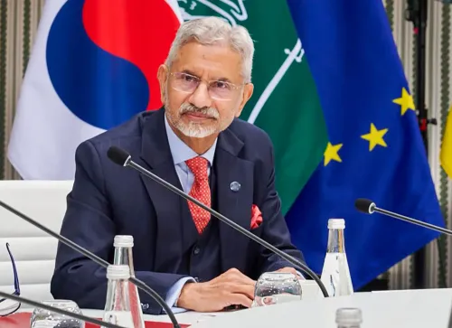 Vaux-de-Cernay: S Jaishankar at the G7 Foreign Ministers Summit