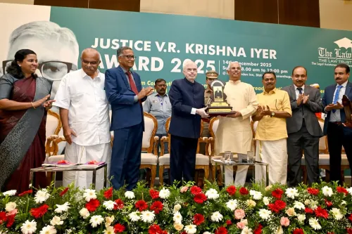 Thiruvananthapuram: Justice V.R. Krishna Iyer Recognition