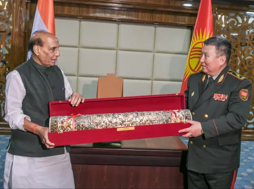 SCO रक्षा मंत्रियों की बैठक में भारत-किर्गिस्तान द्विपक्षीय वार्ता