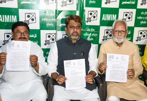 Patna: AIMIM leader Akhtarul Iman comments on the detention of Maulana Abdullah Salim Qasmi