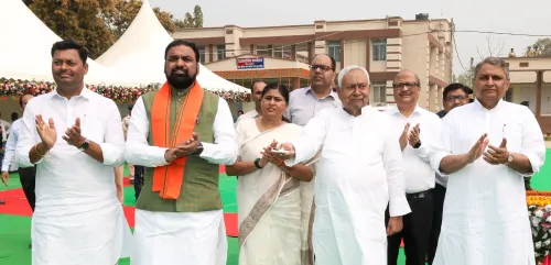 Araria: Nitish Kumar at the Samriddhi Yatra