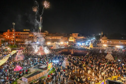 Jaipur: Devotees Carry Tazia During Muharram Procession