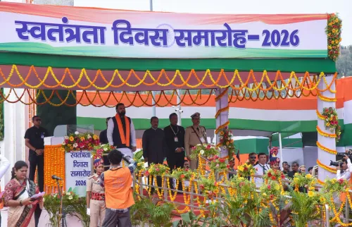 Patna: I-Day celebrations at Gandhi Maidan