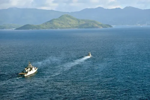 INS तरकश पोर्ट विक्टोरिया पहुँचा — 12 जून 2026