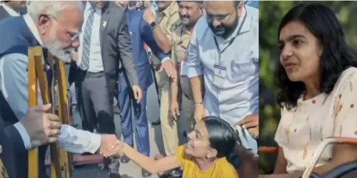 Celebrating 9 Years of Sugamya Bharat Abhiyan: A Heartfelt Moment with PM Modi and Gujarat's Diya Gosai
