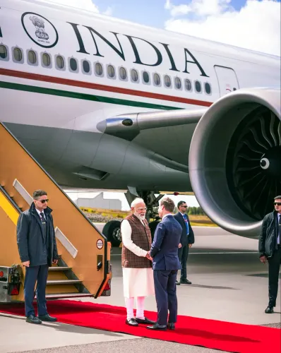 गोथेनबर्ग में मोदी क्रिस्टर्सन की पहली मुलाकात