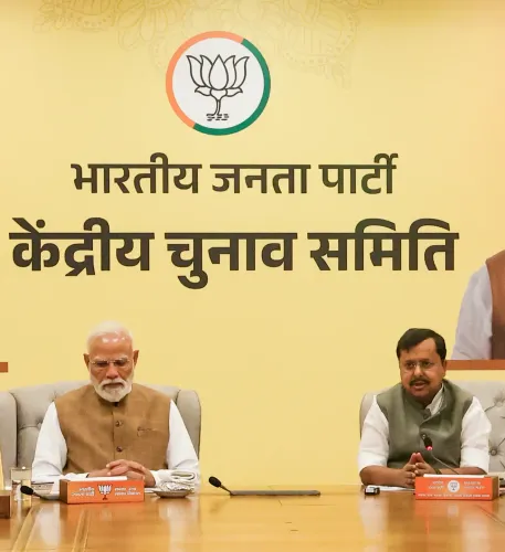 New Delhi: PM Narendra Modi leads the BJP Central Election Committee discussion