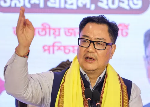 कोलकाता: किरेन रिजिजू ने प्रेस कॉन्फ्रेंस की