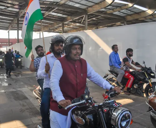Tiranga Bike Rally flagged off in New Delhi