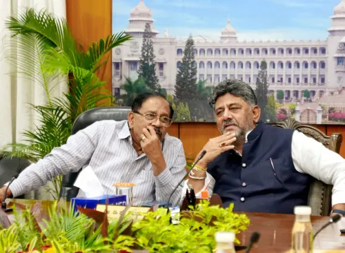 Bengaluru: Karnataka CM DK Shivakumar meets cabinet colleagues