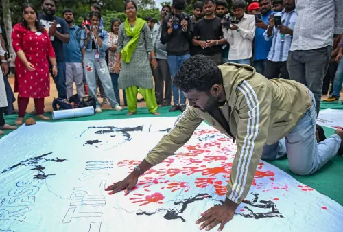 Bengaluru: AIDSO Holds NEET Protest