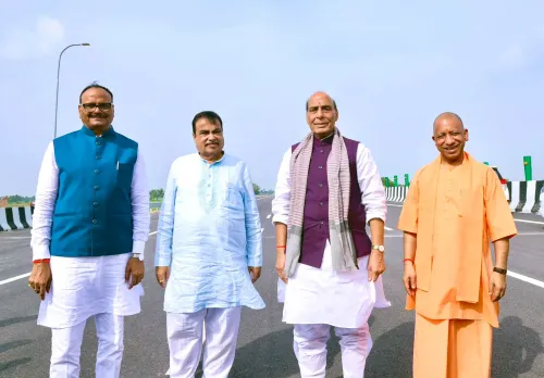 लखनऊ कानपुर 6 लेन और लखनऊ हरदोई 4 लेन एक्सप्रेसवे का उद्घाटन
