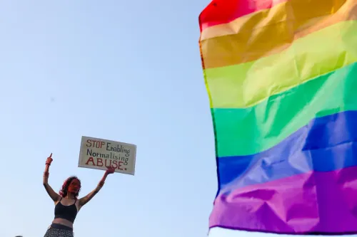 चेन्नई में LGBTQIA+ समुदाय का रेनबो प्राइड मार्च में जोशीला शिरकत