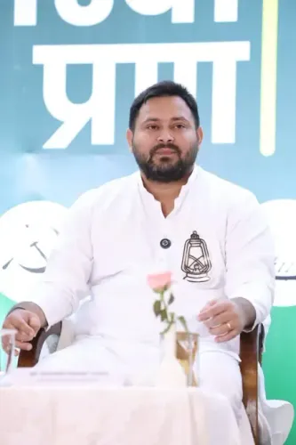 राजद नेता तेजस्वी यादव बोले- बिहार में बदलाव के लिए वोट, जनता दे रही महागठंबधन को आशीर्वाद