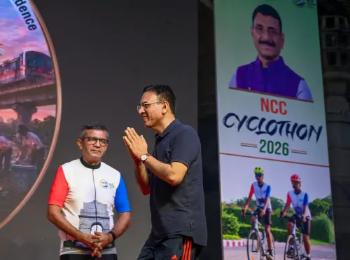 मंडाविया और रक्षा सचिव ने NCC साइक्लोथॉन 2026 को दिखाई हरी झंडी